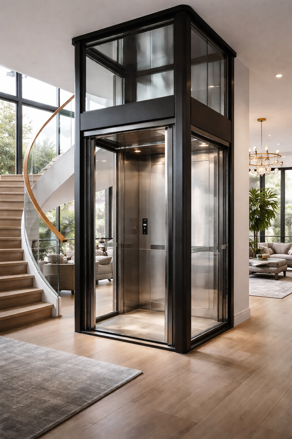 Traction Home Elevator