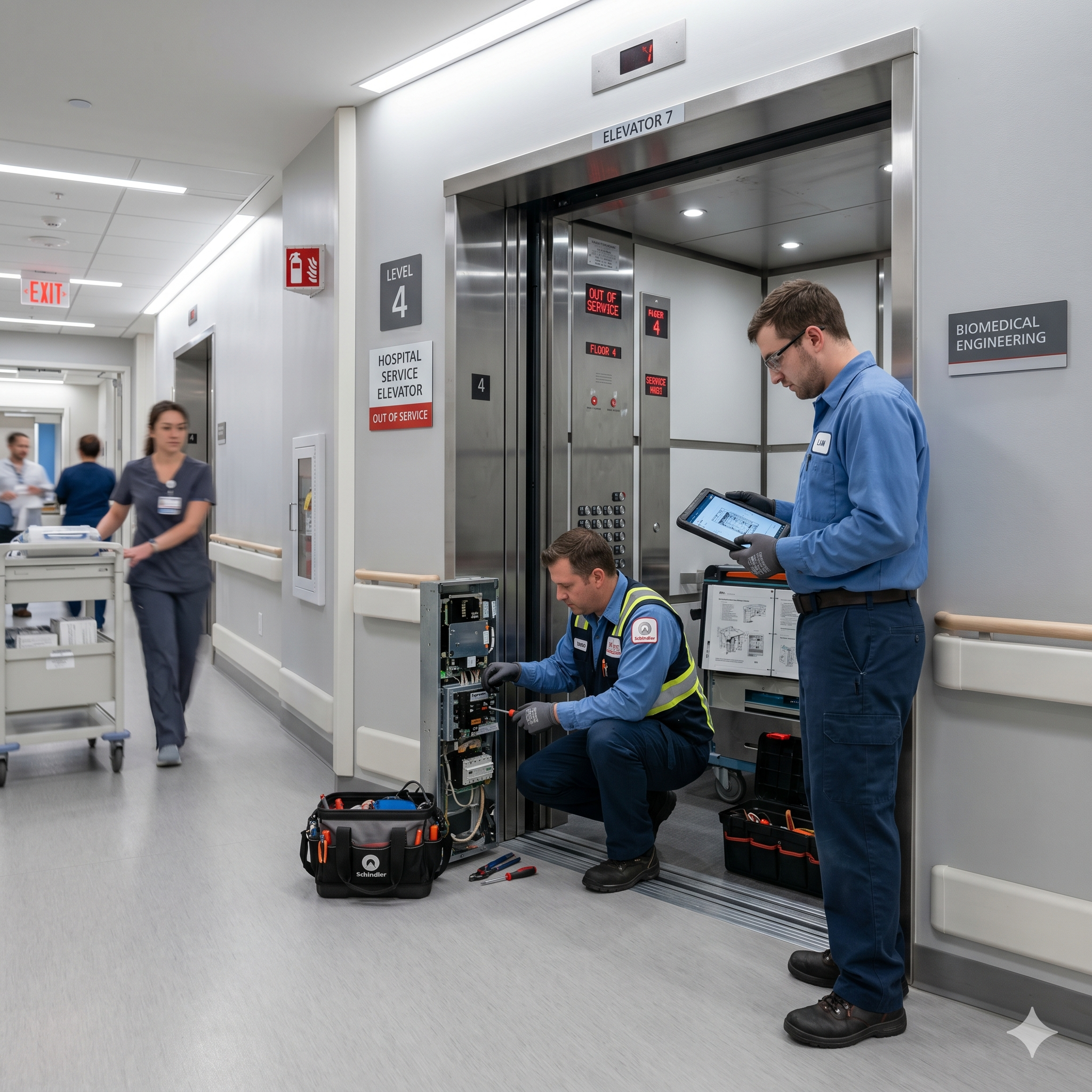 Hospital Lift Repair