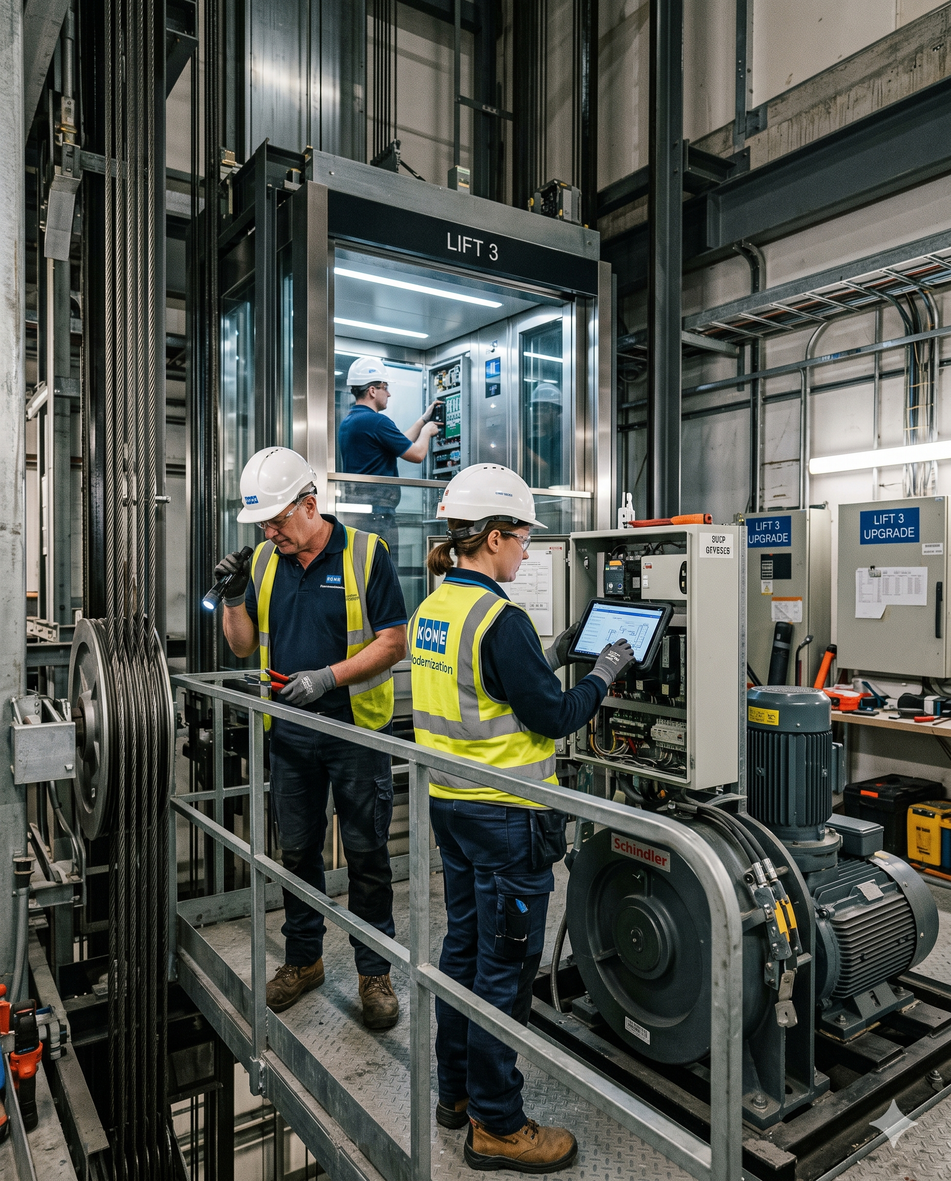 Lift modernization process Hyderabad